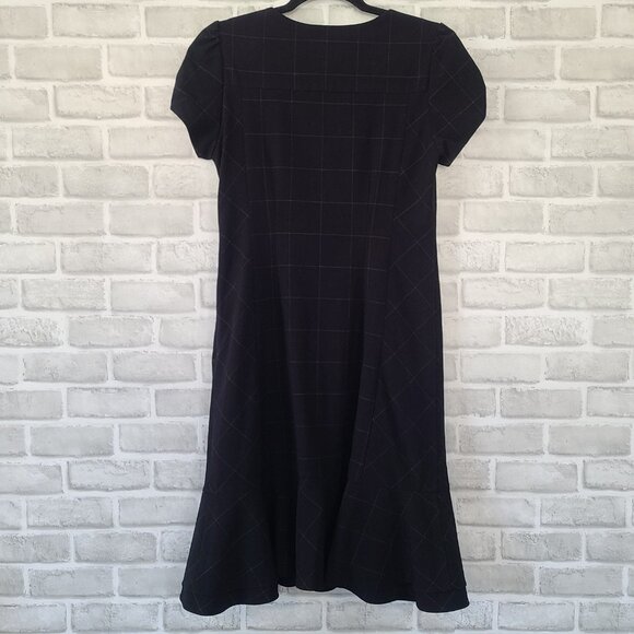 Anthropologie Moulinette Soeurs Dress Office Siren Career Academia Flare Size 6 - Picture 2 of 10